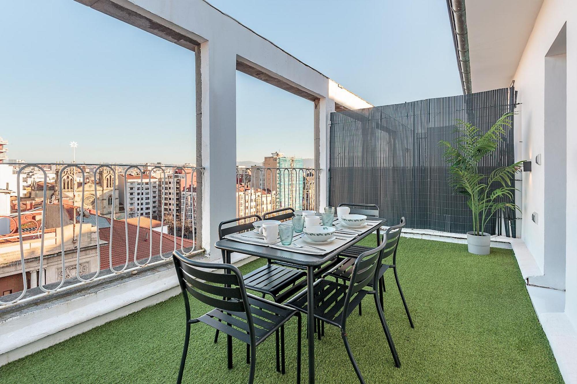 Genteel Home Jovellanos Terrace Gijón Buitenkant foto